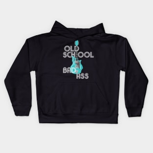 These Go To Eleven, Old School - Vintage Guitar graphic Kids Hoodie